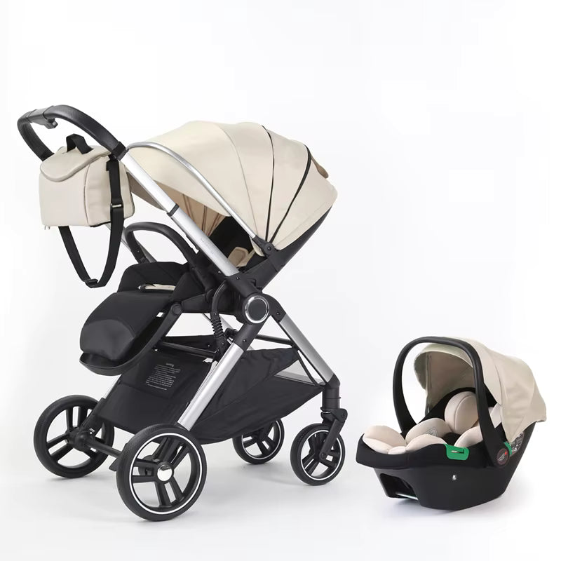 GRACE | 3-in-1 Luxury Portable Multi-Function Baby Stroller