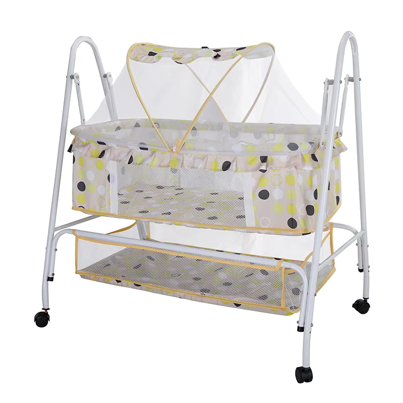 MARIAH | Newborn Metal Baby Cot & Crib