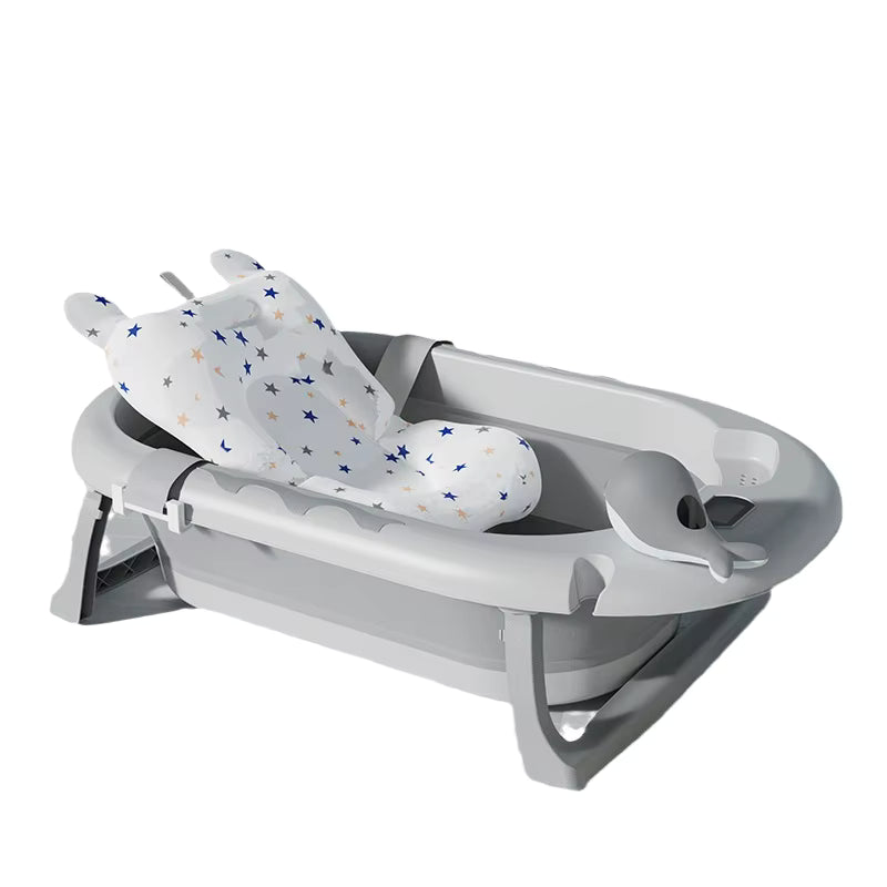 KELLY | Portable Foldable Baby Bath Tub Mat Set