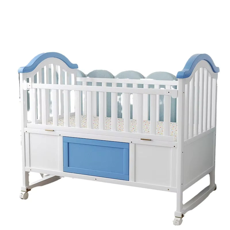 HANNAH | Multifunctional Wooden Baby Crib & Kids Bed