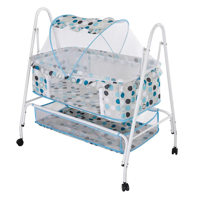 MARIAH | Newborn Metal Baby Cot & Crib