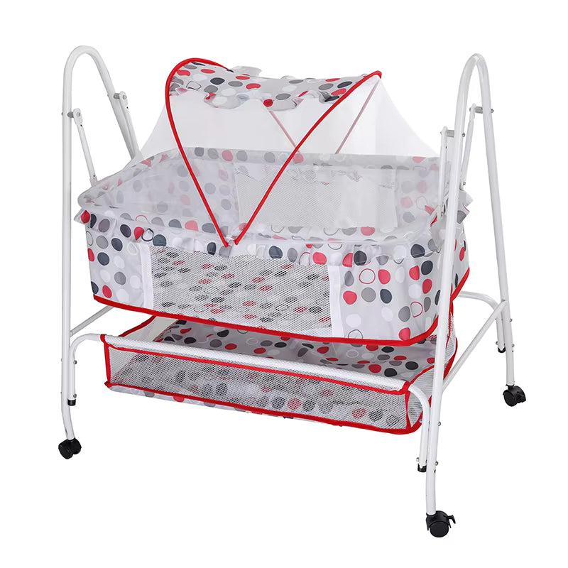 MARIAH | Newborn Metal Baby Cot & Crib