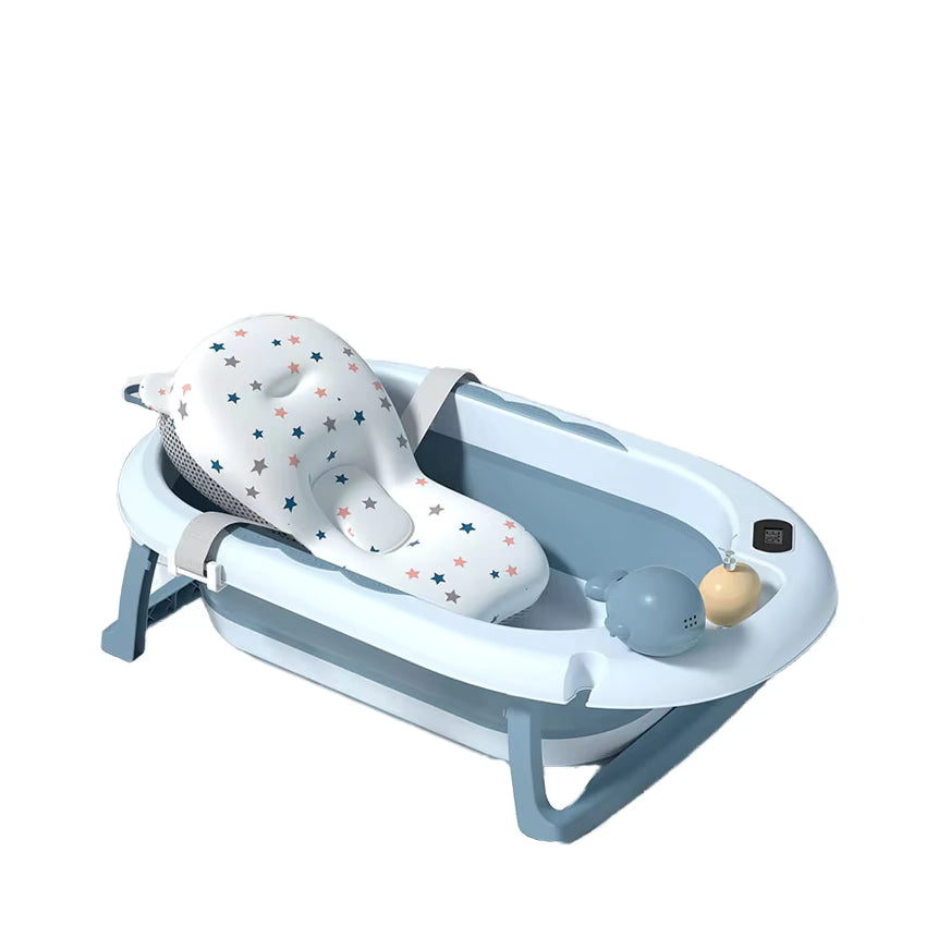 KELLY | Portable Foldable Baby Bath Tub Mat Set